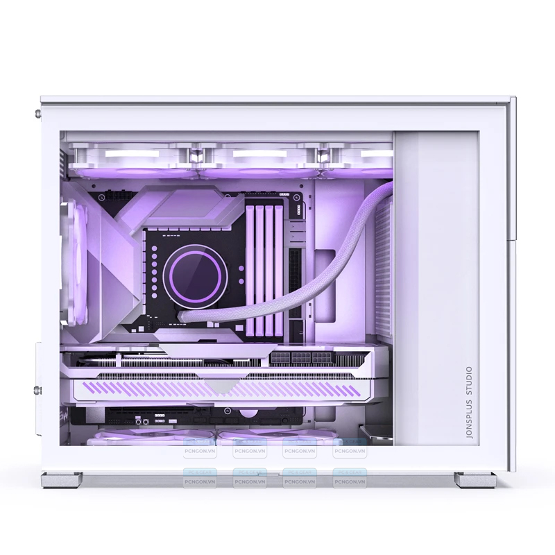 Vỏ Case Máy Tính Mini Itx Jonsbo D31 Mesh Screen (white, Black) 2