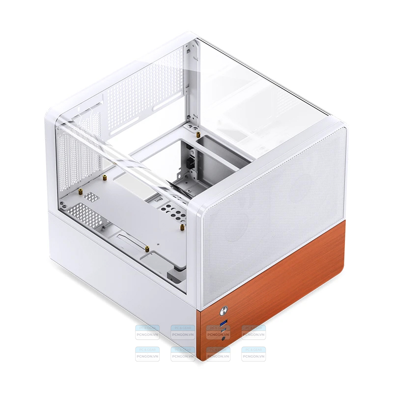 Vỏ Case Máy Tính Mini Itx Jonsbo V12 White 3