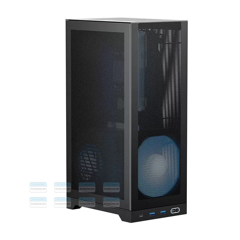 Vỏ Case Máy Tính Mini Itx Shiny Snake L300 Đen (không Kèm Riser) 1