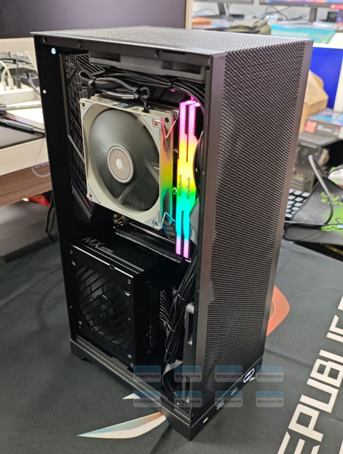 Vỏ Case Máy Tính Mini Itx Shiny Snake L300 Đen (không Kèm Riser) 3