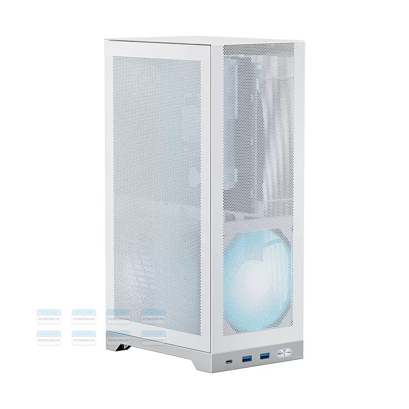 Vỏ Case Máy Tính Mini Itx Shiny Snake L300 Trắng (không Kèm Riser) 8