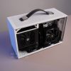 Vỏ Case Máy Tính Mini Itx Shiny Snake S300 Trắng (không Kèm Riser) 3