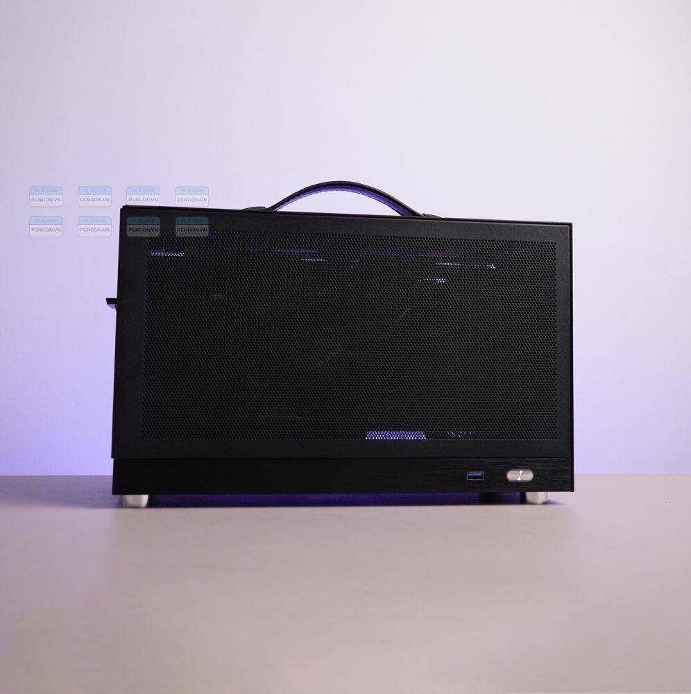 Vỏ Case Máy Tính Mini Itx Shiny Snake S400 Đen (không Kèm Riser) 1