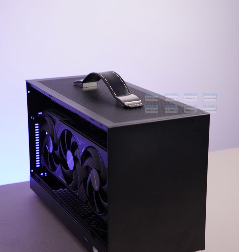 Vỏ Case Máy Tính Mini Itx Shiny Snake S400 Đen (không Kèm Riser) 2
