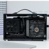 Vỏ Case Máy Tính Mini Itx Shiny Snake S400 Pro Đen (không Kèm Riser) 5