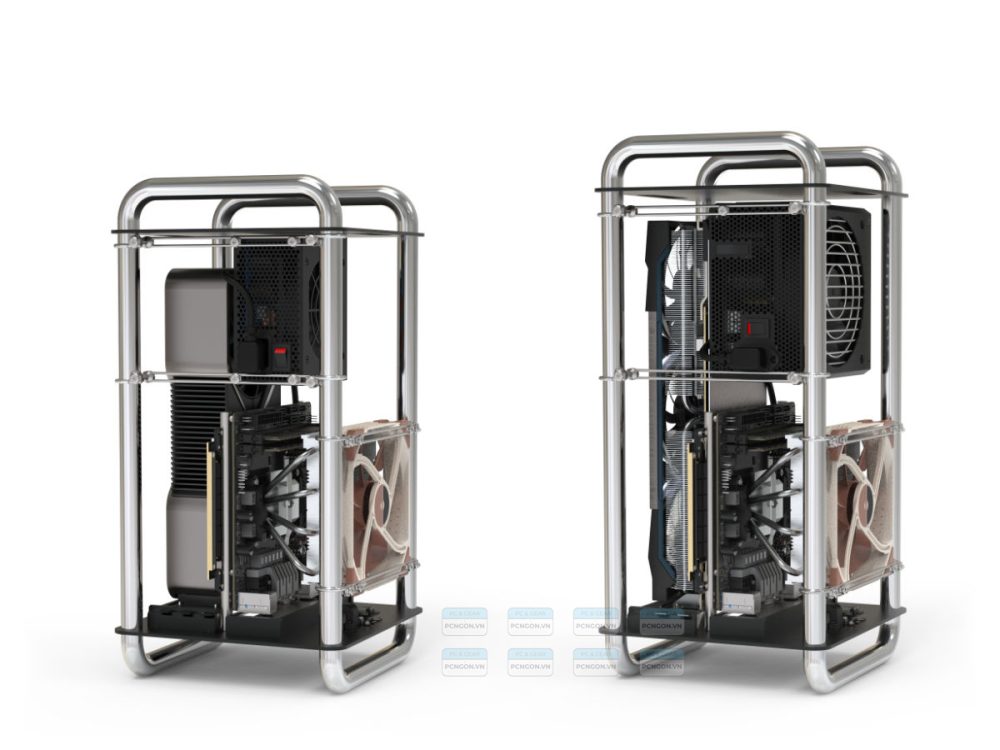Vỏ Case Máy Tính Mini Itx Streacom Da6 2