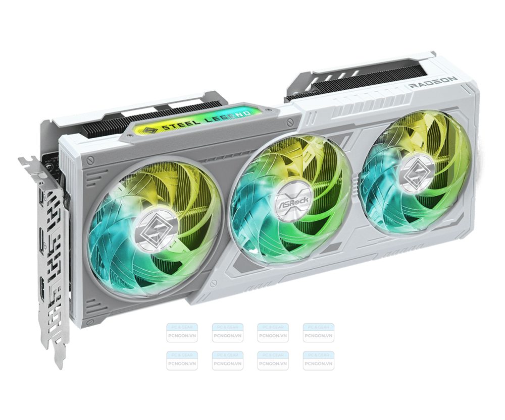 Card Màn Hình Asrock Rx 9060 xt Steel Legend 8gb Oc 3