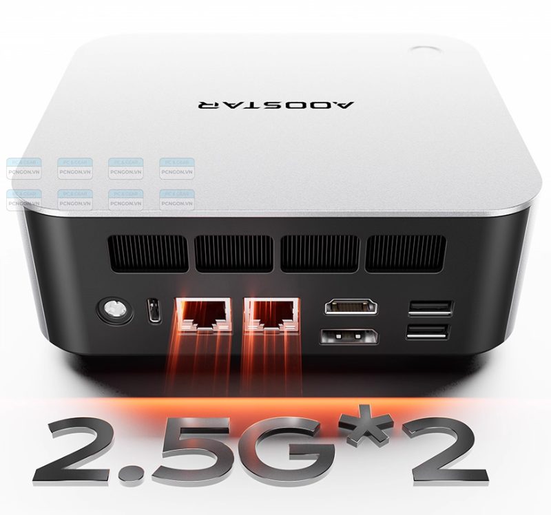 Máy Tính Mini Pc Aoostar Maco (ryzen 7 H 255ryzen 7 Pro 8845hs, Barebone) 1