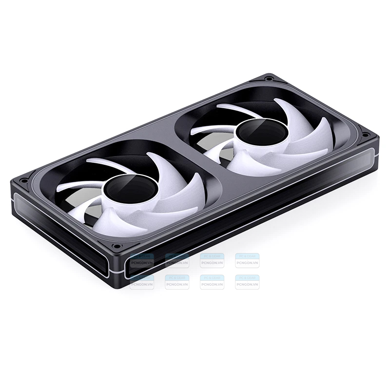 Quạt Tản Nhiệt Jonsbo Zb-240 Pack 2 Fan Liền Gió Ngược (trắng, Đen) 1