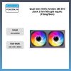Quạt Tản Nhiệt Jonsbo Zb-240 Pack 2 Fan Liền Gió Ngược (trắng, Đen)