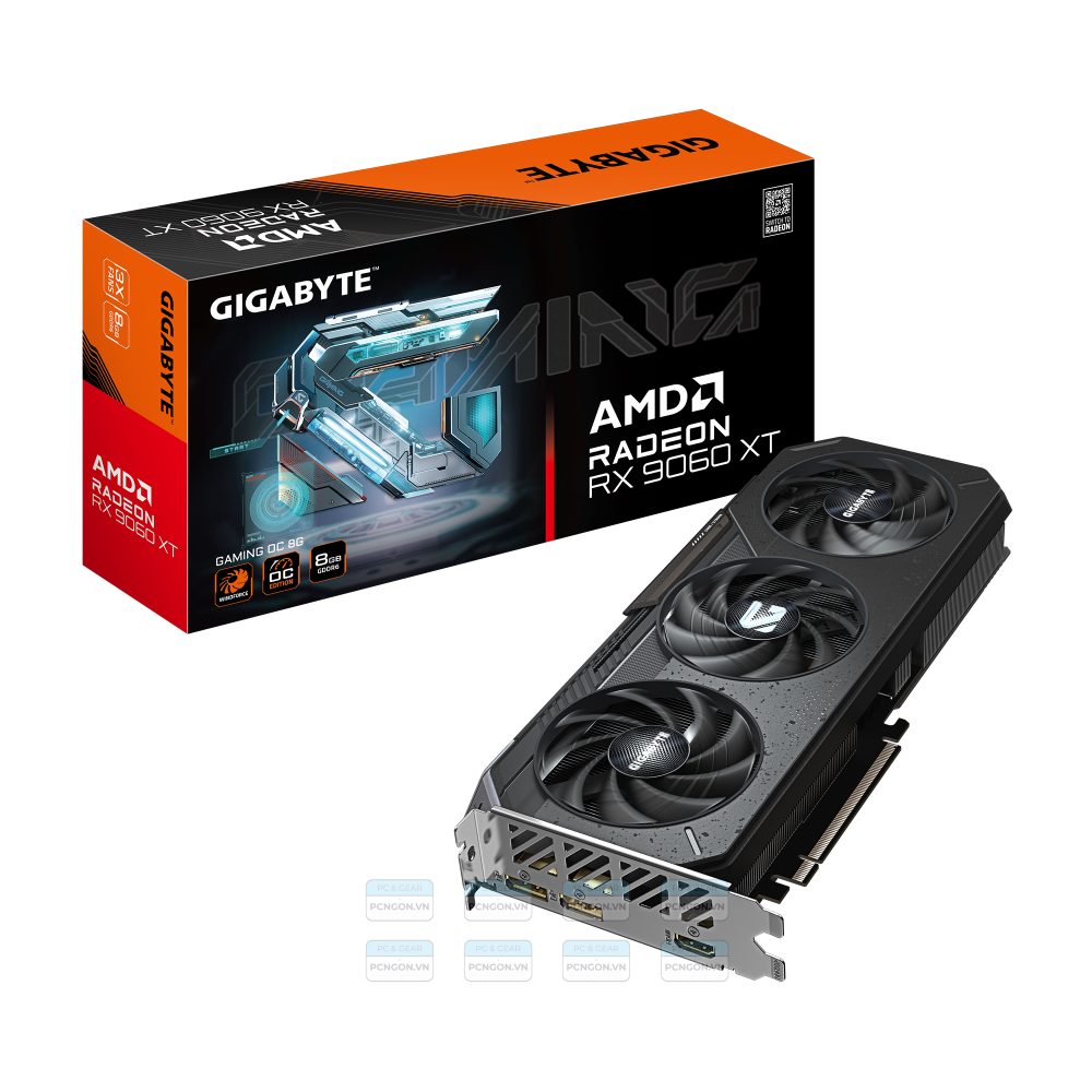 Card Màn Hình Gigabyte Radeon Rx 9060 Xt Gaming Oc 8g 1