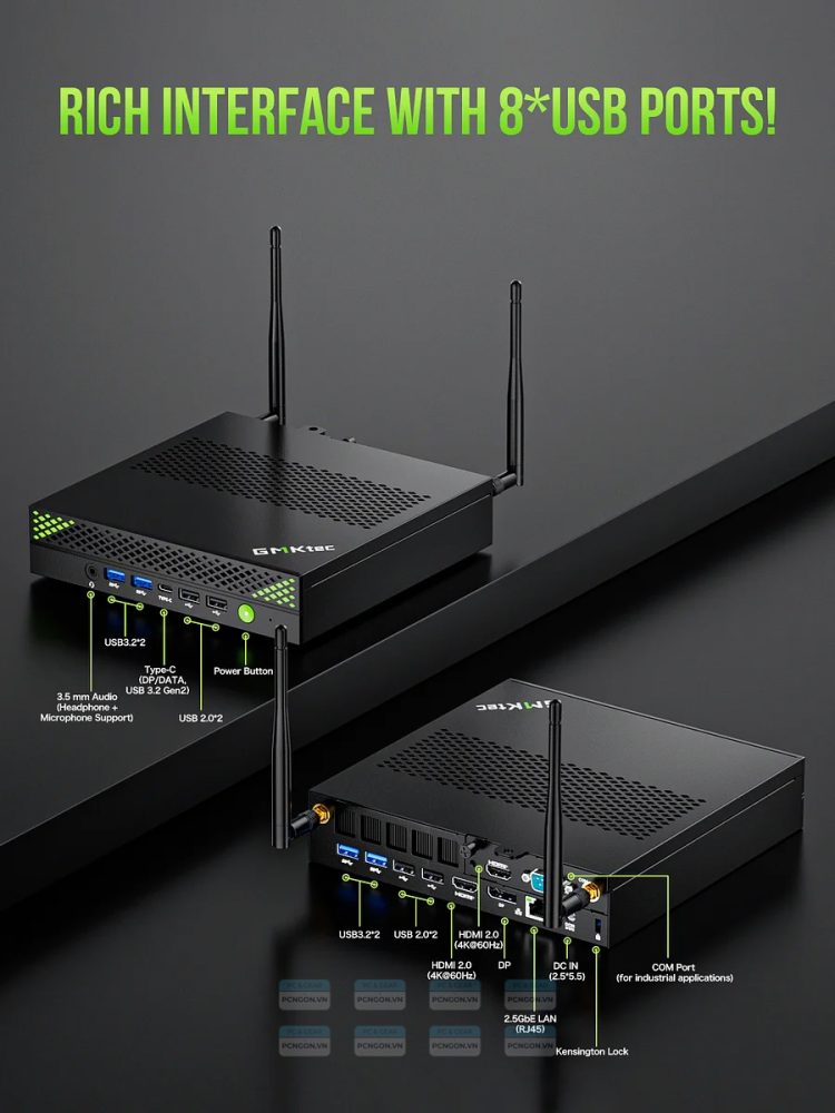 Máy Tính Mini Pc Gmktec K10 Intel I9 13900hk (barebone) 2