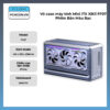 Vỏ Case Máy Tính Mini Itx Xikii Ff07 Phiên Bản Màu Bạc