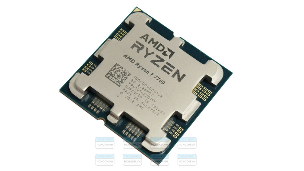 Cpu Amd Ryzen 7 7700 Tray (3.8ghz Turbo 5.3ghz, 8 Nhân 12 Luồng) 2