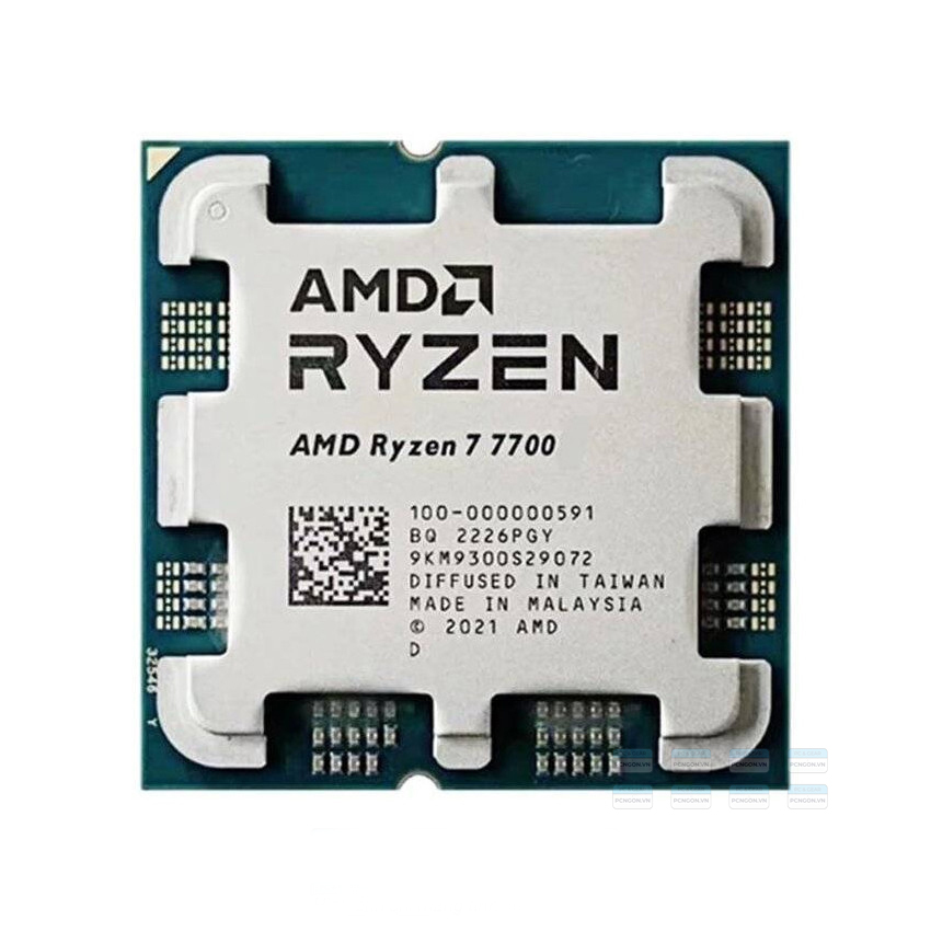 Cpu Amd Ryzen 7 7700 Tray Chính Hãng (3.8ghz Turbo 5.3ghz, 8 Nhân 16 Luồng) 1