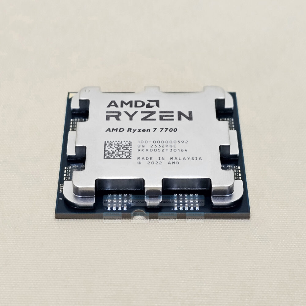 Cpu Amd Ryzen 7 7700 Tray Chính Hãng (3.8ghz Turbo 5.3ghz, 8 Nhân 16 Luồng) 2