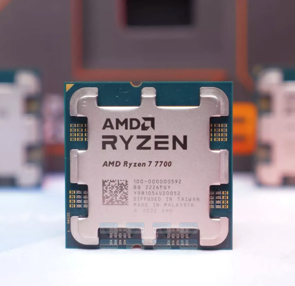 Cpu Amd Ryzen 7 7700 Tray Chính Hãng (3.8ghz Turbo 5.3ghz, 8 Nhân 16 Luồng) 3