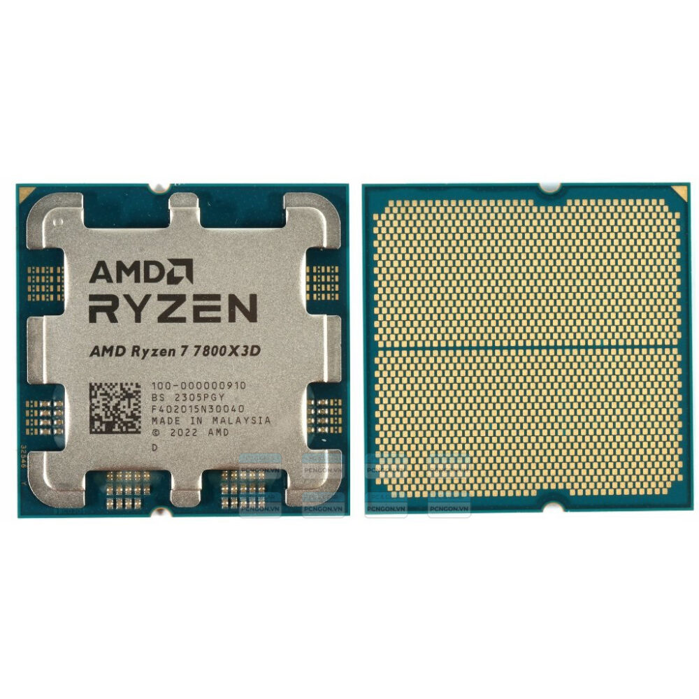 Cpu Amd Ryzen 7 7800x3d Tray Chính Hãng (4.2ghz Turbo 5.0ghz, 8 Nhân 16 Luồng) 2