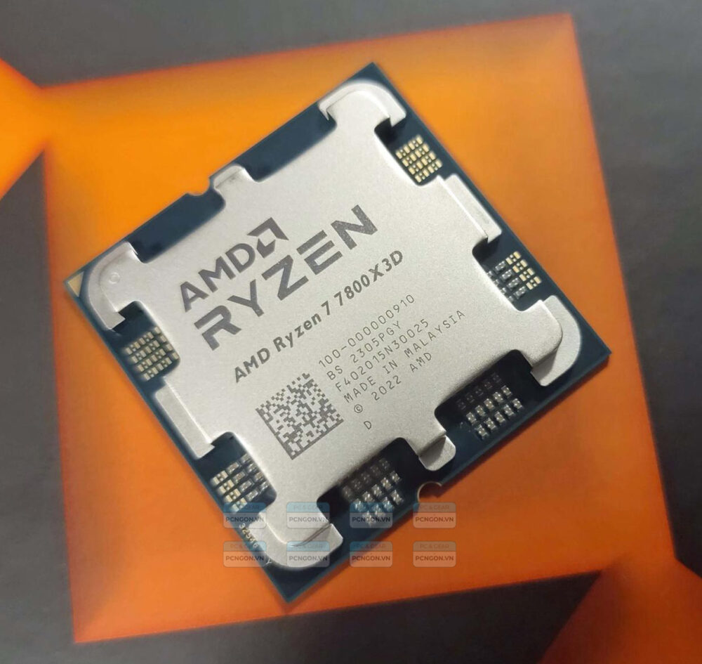 Cpu Amd Ryzen 7 7800x3d Tray Chính Hãng (4.2ghz Turbo 5.0ghz, 8 Nhân 16 Luồng) 3