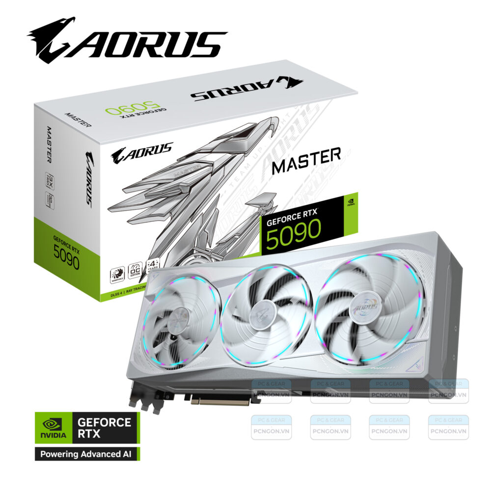 Card Màn Hình Gigabyte Aorus Geforce Rtx 5090 Master Ice 32g 2