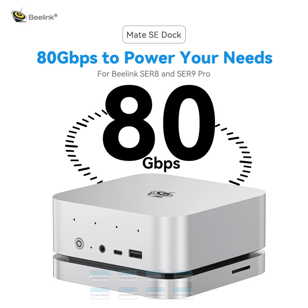Dock Beelink Mate Se 80gbps (silver, Gray) 1