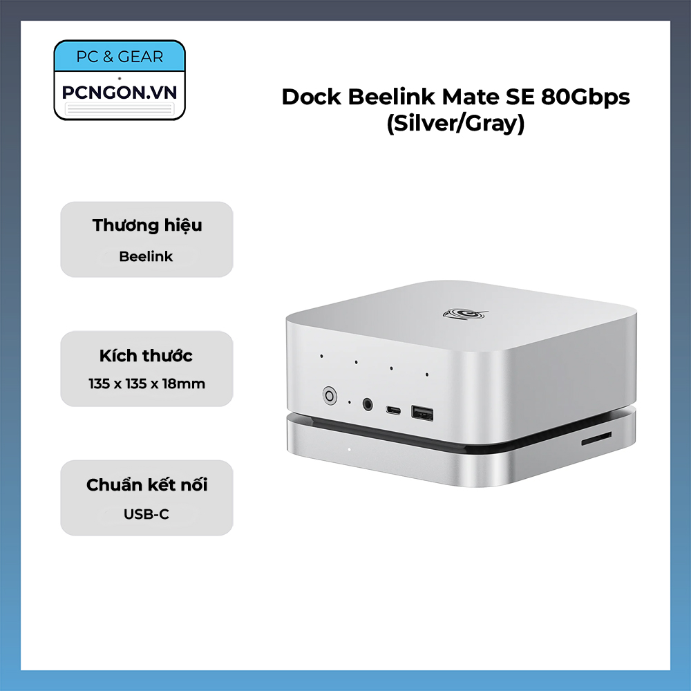 Dock Beelink Mate Se 80gbps (silver, Gray)