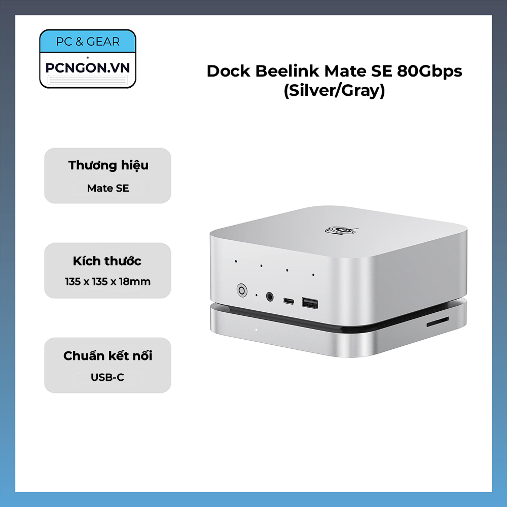 Dock Beelink Mate Se 80gbps (silver, Gray)