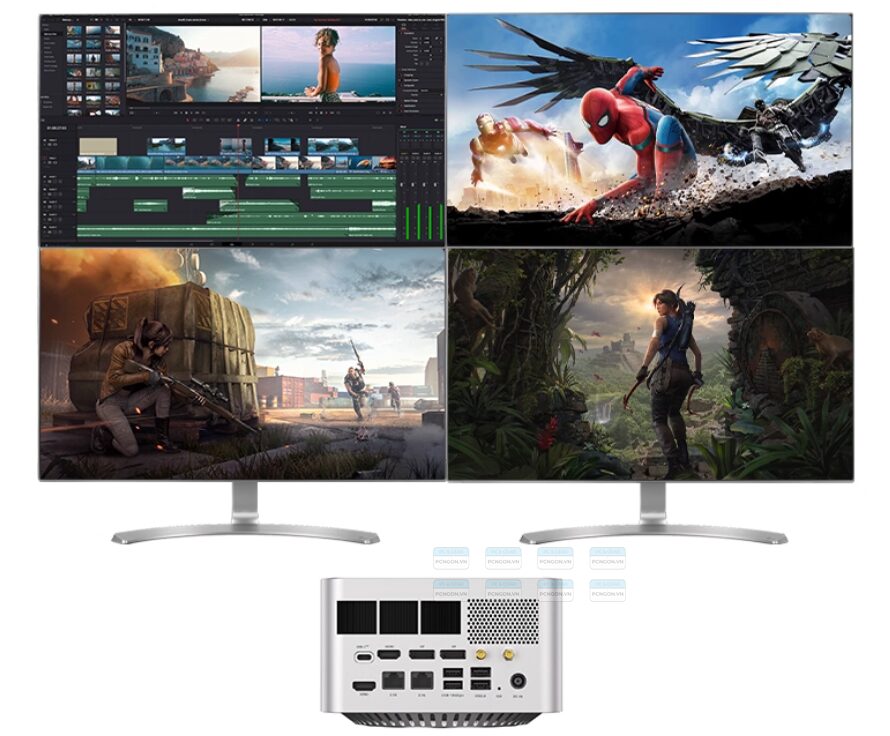 Máy Tính Mini Pc Fevm Fa65g Amd Ryzen 5 7500f Rtx 4060 (barebone) 5