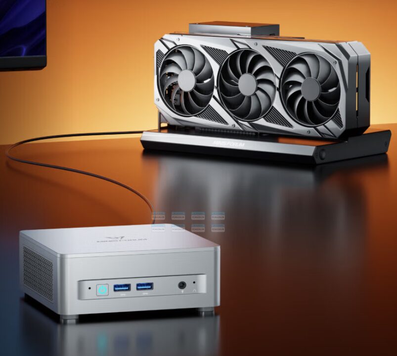 Máy Tính Mini Pc Minisforum Um890 Plus Amd Ryzen 9 8945hs (barebone) 2