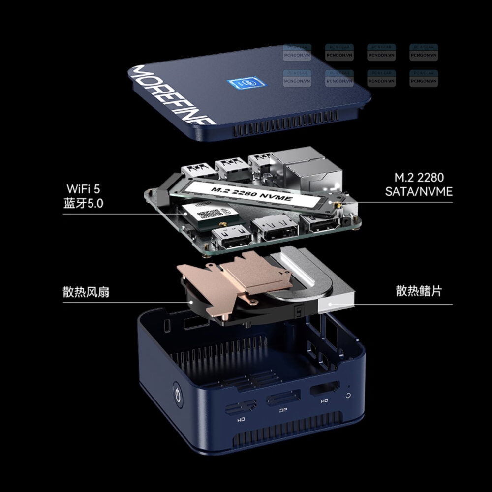 Máy Tính Mini Pc Morefine M8s Intel N150 (12gb,0gb) 2