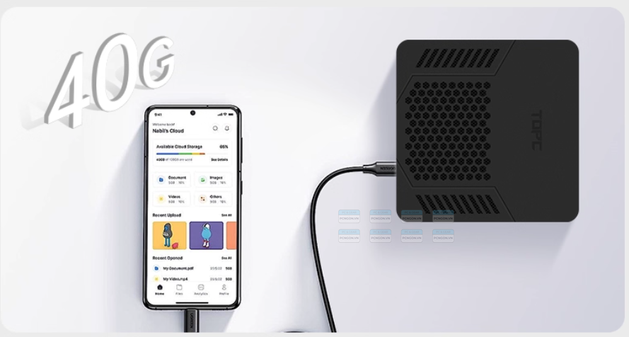 Máy Tính Mini Pc Topc Tr9 Amd (ai 7 Pro 360, Ai 9 365, Ai 9 Hx 370) 11
