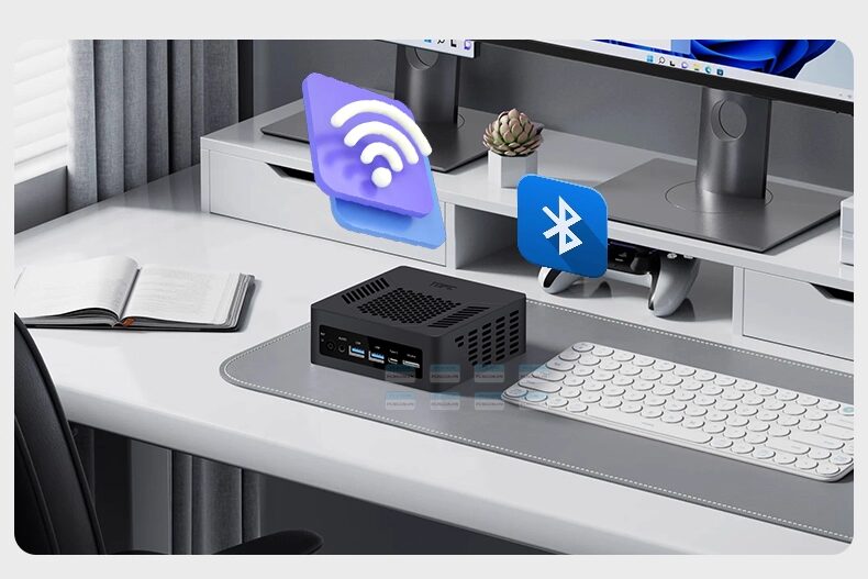 Máy Tính Mini Pc Topc Tr9 Amd (ai 7 Pro 360, Ai 9 365, Ai 9 Hx 370) 4