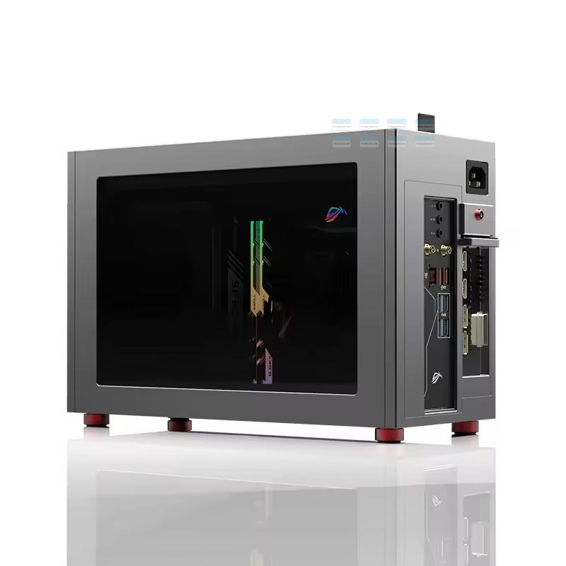 Vỏ Case Máy Tính Mini Itx Lzmod Ll-33 Mini 240 (Đen, Xám, Bạc) 1