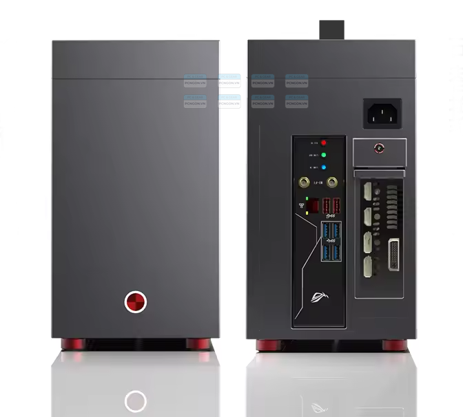 Vỏ Case Máy Tính Mini Itx Lzmod Ll-33 Mini 240 (Đen, Xám, Bạc) 3