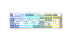 Bàn Phím Cơ Không Dây Dareu Ek106 Pro Cloud Switch 3 Mode (black Goldenhaze Blue) 1