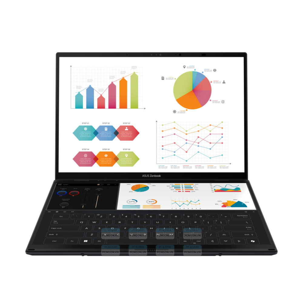 Laptop Asus Zenbook Duo Ux8406c Oled Cảm ứng (ultra 9 285h, Ram 32gb, Ssd 1tb) 6