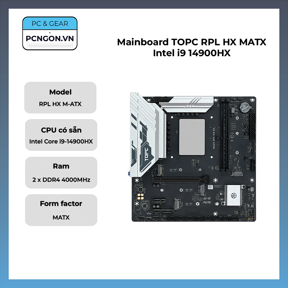 Mainboard Topc Rpl Hx Matx Intel I9 14900hx