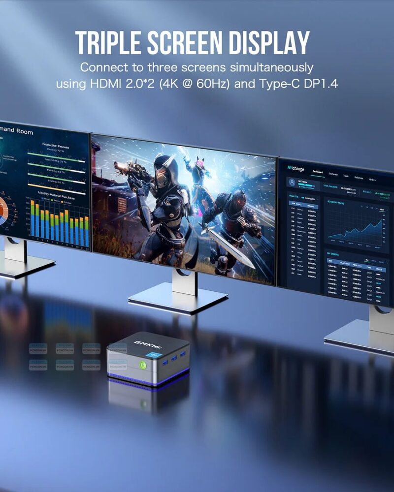 Máy Tính Mini Pc Gmktec G2 Plus Intel N150 (12g, 0gb) 4