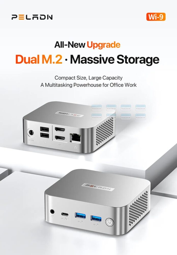 Máy Tính Mini Pc Peladn Wi 9 Intel N150 (16g, 512gb) 1