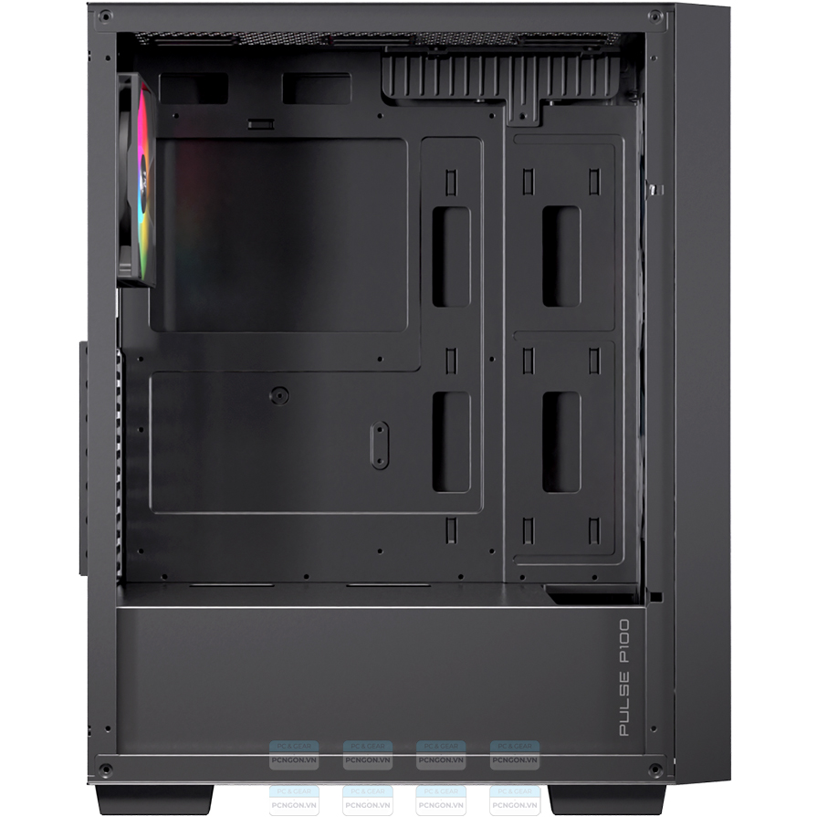 Vỏ Case Máy Tính Einarex P100 (trắng, Đen) 5