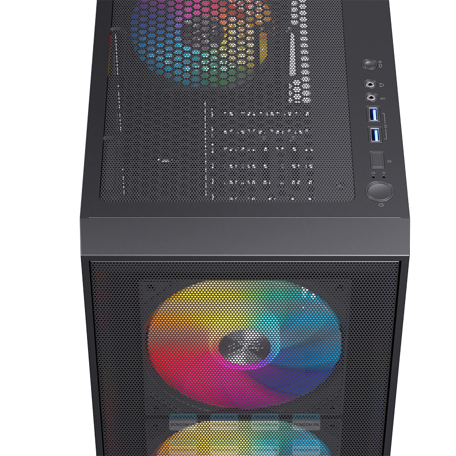 Vỏ Case Máy Tính Einarex P100 (trắng, Đen) 6