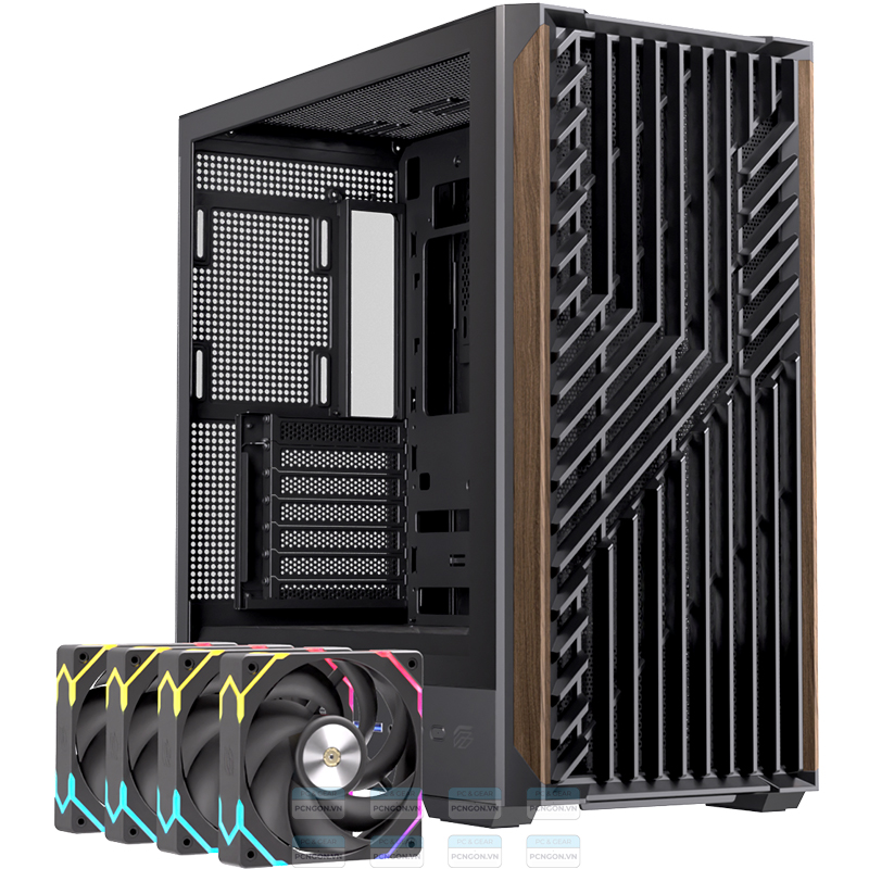 Vỏ Case Máy Tính Einarex P800 (trắng, Đen) 1