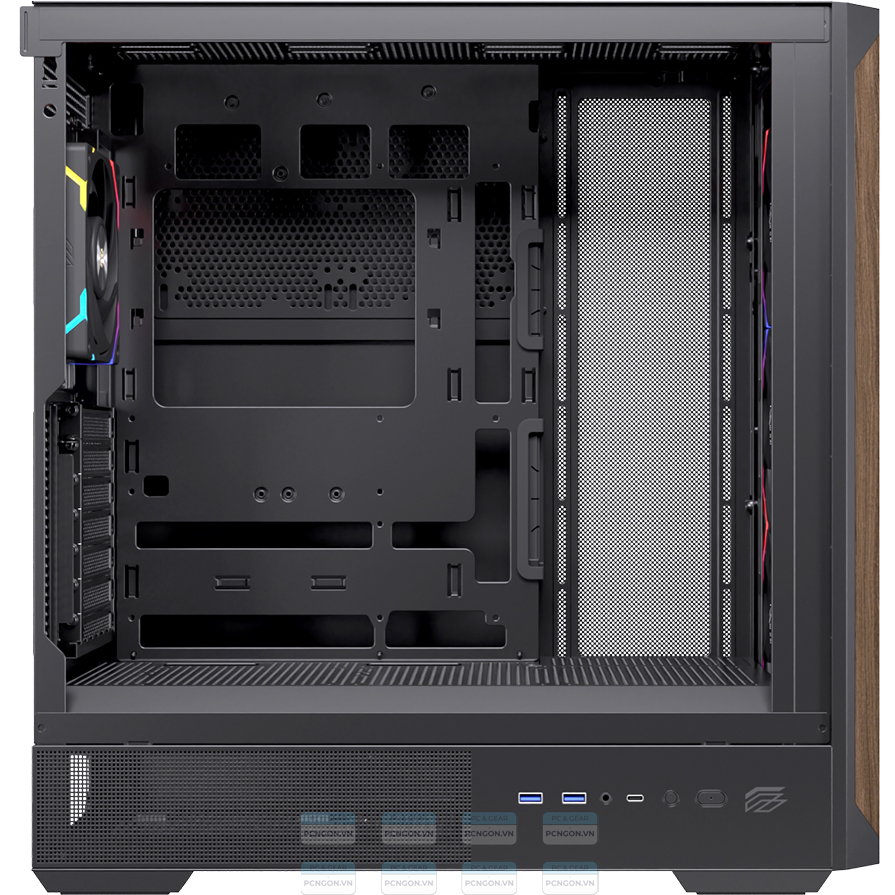 Vỏ Case Máy Tính Einarex P800 (trắng, Đen) 11