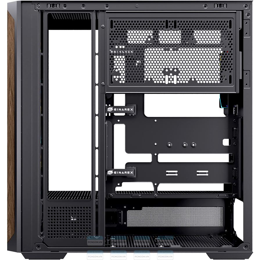 Vỏ Case Máy Tính Einarex P800 (trắng, Đen) 7