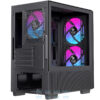 Vỏ Case Máy Tính Einarex Pm150 Rgb (trắng, Đen) 5