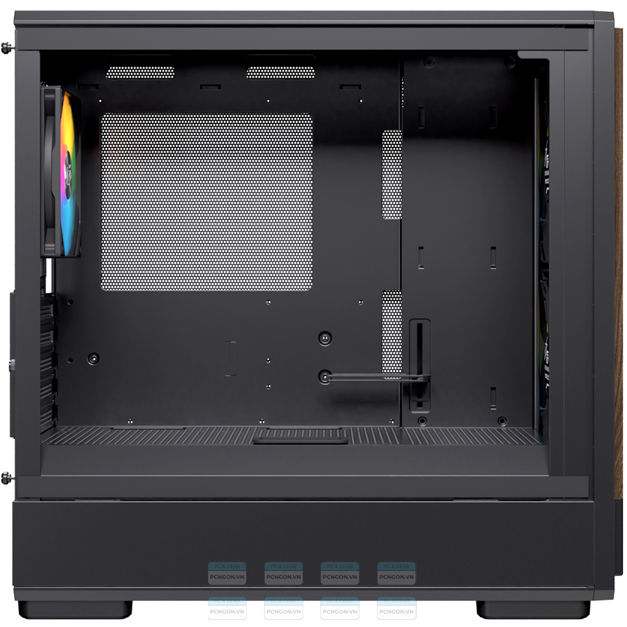 Vỏ Case Máy Tính Einarex Pm400 (trắng, Đen) 6