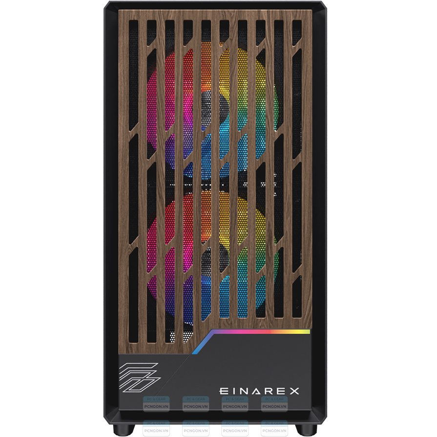 Vỏ Case Máy Tính Einarex Pm400 (trắng, Đen) 8