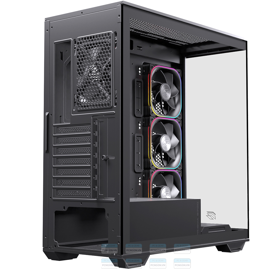 Vỏ Case Máy Tính Einarex S700 (trắng, Đen) 6