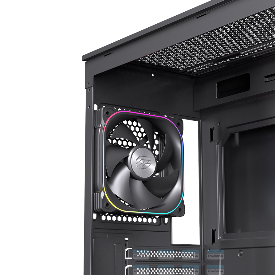 Vỏ Case Máy Tính Einarex S700 (trắng, Đen) 9