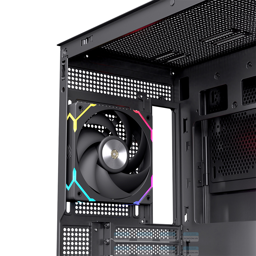 Vỏ Case Máy Tính Einarex S800 (trắng, Đen) 10